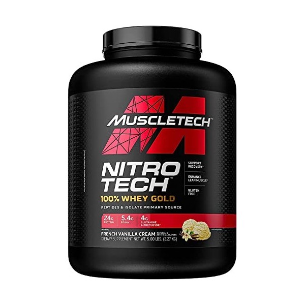Muscletech Nitro Tech Whey Gold French Vanille 2,5 kg