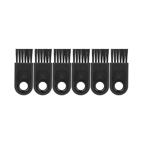 Lot de 6 Brosses de Nettoyage pour Rasoir électrique Brosse de Nettoyage Polyvalente Brosse de Coupe pour Nettoyer la Mousse 