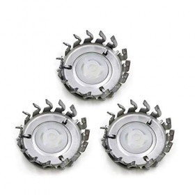 ISTOVO 4 Pièces Coupe-Lame de TêTe de Rasoir de Rechange pour HQ3 HQ30 / HQ32 / HQ36 / HQ300, Argent