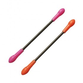 DELURA Lot de 2 bâtons dépilation à ressort portables et lisses