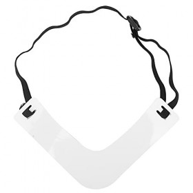 Yctze Barbe Shaper Outil en Plastique Flexible pour Hommes avec Bandeau Élastique, Guide de Coupe du Décolleté Réglable - Pré