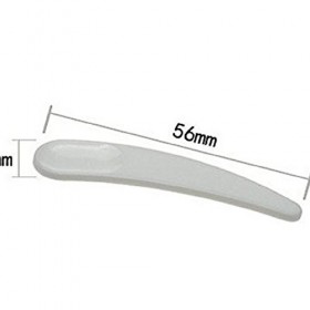 Lot de 100 mini spatules cosmétiques jetables en plastique