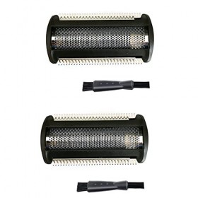 meiyan 2X BG2000 Remplacement Corps Groomer Foil Head pour Bodygroom BG7040 BG7030 BG5025 BG2039