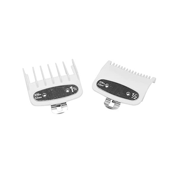 Voragrl Lot de 2 peignes pour tondeuse à cheveux - 1,5 mm/4,5 mm