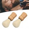 Blaireau de Barbe, Mini Blaireau de sécurité Doux pour Salon de beauté