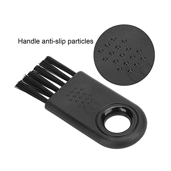 ANGGREK 6 Pièces Brosse de Nettoyage de Rasage électrique pour Hommes, Brosse de Nettoyage Dépilation Multifonctionnelle Bro