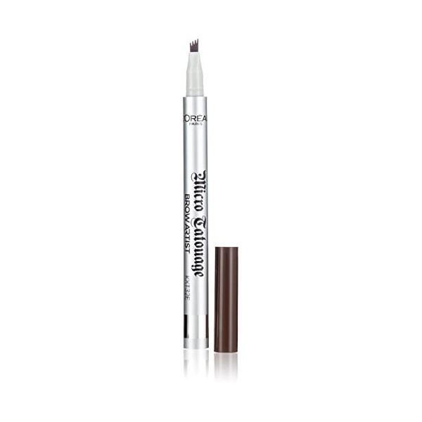 LOréal Paris Brow Artist Micro Tattoo 108, Brun foncé