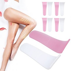 Grattoir à Cire Dépilation, 10 Pièces De Spatule à Crème Dépilatoire, Applicateur De Masque Facial Pour Salon De Maison, Dur