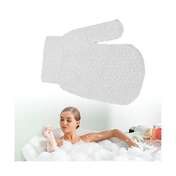 Gants de Douche, Corporel Exfoliant Confortable Libérant le Stress Physique Double Face pour les Accessoires de Bain