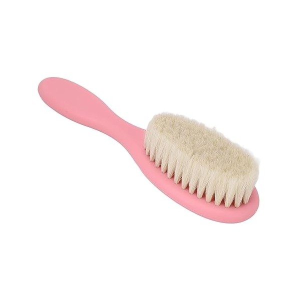 Brosse à Barbe pour Hommes, Poils Moyens et Fermes pour Cheveux épais et Grossiers, Poignée Ergonomique, Brosse à Cheveux à L