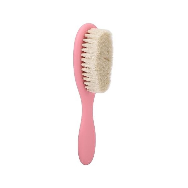 Brosse à Barbe pour Hommes, Poils Moyens et Fermes pour Cheveux épais et Grossiers, Poignée Ergonomique, Brosse à Cheveux à L