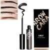 Brow Tattoo Gel Tint, Peel Off Tattoo Eyebrow Gel, Waterproof Eyebrow Gel with Eyebrow Stencil, Long Lasting Waterproof Eyebr