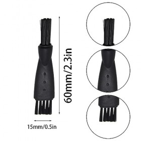 AAED 8 Pcs Brosses De Nettoyage De Rasoir,Razor Brush, Brosse De Nettoyage pour Rasoir Double Tête, pour Enlever Les Résidus 
