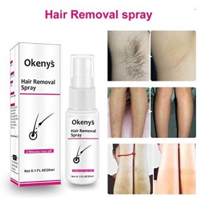 Spray épilatoire pour hommes et femmes - 2 minutes sans cheveux, crème dépilatoire corps poils pubiens dépilatoire indolore é