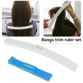 1 PCS Outil De Coupe De Cheveux Clip Cheveux Queue Frange Règle Coupe DIY 1ml