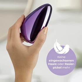 2pcs Gomme À Cheveux En Cristal, Épilateur À Cheveux En Cristal, Gomme À Cheveux Indolore Nano, Épilateur À Nano Verre, Épila