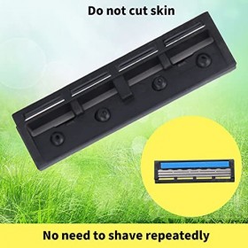 Paquet de 3 Supports de Rasoir, Crochets Multifonctionnels, Recharges de Lames de Rasoir Rotatives Rétro à 3 Couches, Impermé