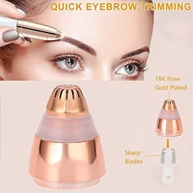 Tête de Rechange pour épilateur à Sourcils, Tête de Tondeuse à Sourcils électrique Indolore pour Femme