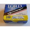 LORD Lord Single Edge Lames de Raoir 100Ct