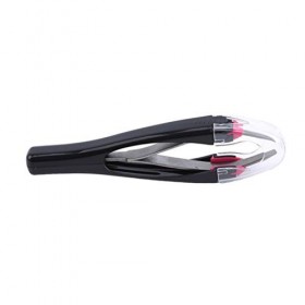 GOMYIE Pince À Épiler Rétractable Automatique Pour Épiler Les Sourcils Noir 