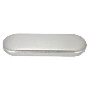 Pince à épiler professionnelle pour étui à pince pour extension de cils pour outil de maquillage argent 