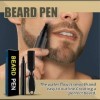 Stylo de remplissage de barbe | Peinture à barbe imperméable pour hommes - Mascara à barbe pour barbe, moustache et sourcils,