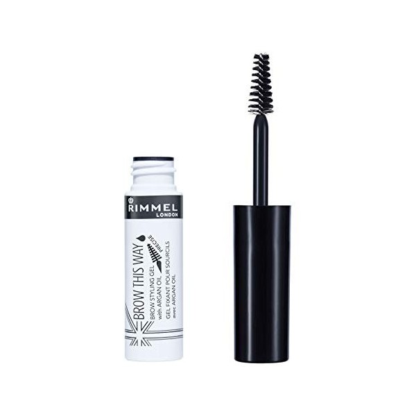 Rimmel Brow This Way - Mascara à Sourcils à lHuile dArgan - Claire 5 ml