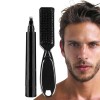 Stylo de remplissage de barbe,Peinture à barbe résistante à la transpiration pour hommes | Mascara à barbe pour barbe, mousta