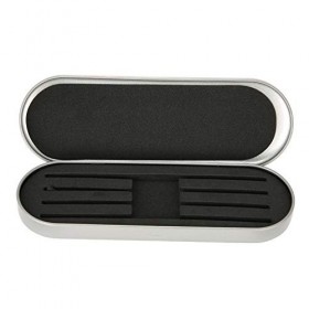 Étui Professionnel pour Pinces à épiler pour Extensions de Cils, Outil de Maquillage, Matériau en Fer Blanc, Conception à Fen