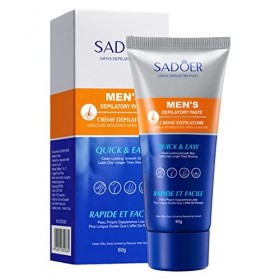 Crème dépilatoire pour hommes,Crème dépilatoire longue durée à action rapide | Crème dépilatoire peau sensible pour la poitri