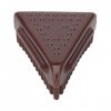 Brosse de Massage du Sein, Méridiens Brosse du Sein Silicone Bonne flexibilité Triangle Drague Collatéral pour Salon de beaut