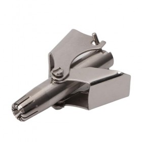 Tondeuse Nasale Manuelle, Tondeuse à Cheveux Manuelle en Acier Inoxydable, Rotation à 360 Degrés, pour la Maison et les Homme