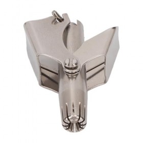 Épilateur Manuel pour le Nez, Tondeuse Manuelle pour les Poils du Nez, Rotation à 360 Degrés, Confortable, Portable, Détachab