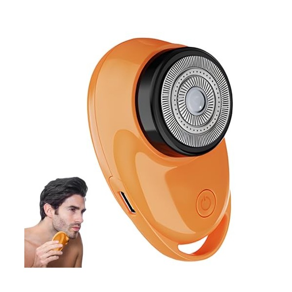Rasoir électrique portatif - Hommes rasoir électrique articles de toilette pour voyage voiture maison - Mini rasoir pour homm