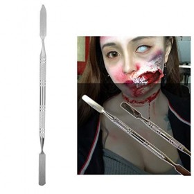 Spatule à Effets Spéciaux, Légère, 2 Types Différents, Poignée Moletée, Spatule à Cire Antidérapante, Portable, Facile à Sais