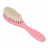 Petite Brosse à Barbe pour Hommes, Brosse à Cheveux à Huile à Poignée Ergonomique pour Hommes, Peigne à Barbe Doux de Poche D