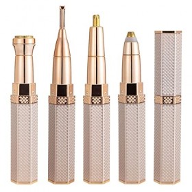 Keptfeet Tondeuse à Sourcils électrique - Épilation du Visage pour Les Femmes,Épilateur de Nez, Rechargeable par USB, Tondeus