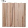 100 pièces/sac épilation artisanat bâtons spatule corporelle bâtons dapplicateur dépilation en bois pour lépilation