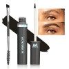 Wonderskin Dream Brow Gel Pour Sourcils, Gel Imperméabe Pour Sourcils, Remplisseur Pour Sourcils, Gel Pour Sourcils Teinté, M