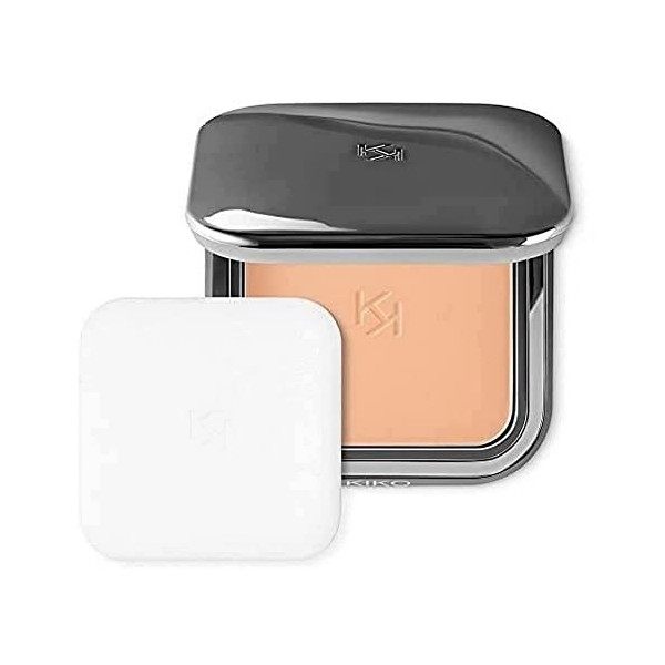 KIKO Milano Matte Fusion Pressed Powder 01 | Poudre Compacte Au Fini Mat Naturel