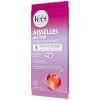 Veet Bandes de cire Aisselles - Parfum Nectarine - Format voyage - 8 bandes