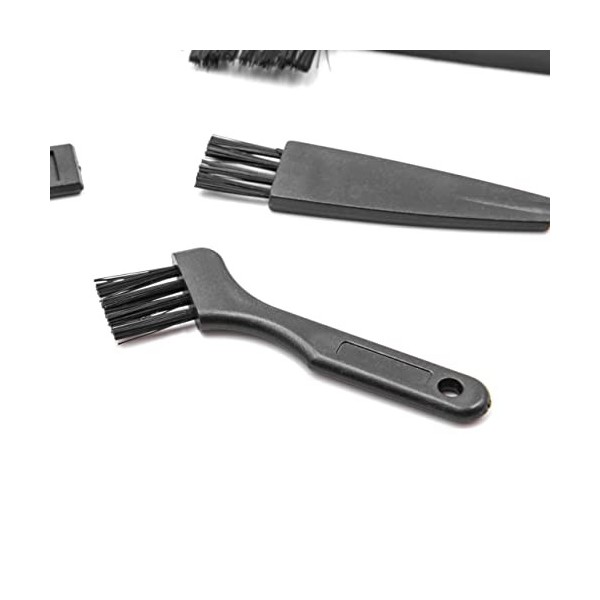 vhbw 9X Brosses de Nettoyage pour Rasoir électrique, Tondeuse à Barbe, Trimmer, Tondeuse à Cheveux, épilateur par ex. Compati