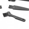 vhbw 9X Brosses de Nettoyage pour Rasoir électrique, Tondeuse à Barbe, Trimmer, Tondeuse à Cheveux, épilateur par ex. Compati