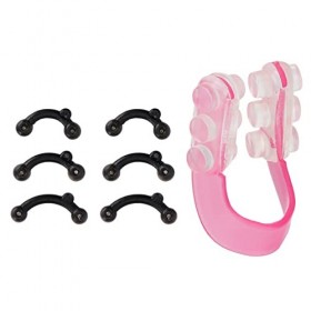 Nez Complet Beauté Shaper Clip Set Nez Pont Minceur Lifting Shaper Clip Nez Haut Outil Coussinet de Nez en Silicone pour Femm