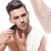 Mini Portable Electric Shaver, Waterproof Pocket Cordless Shaver, USB Rechargeable Rotary Razor, Wet and Dry Use, Mens Rotary