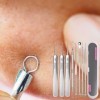 Pincettes à boutons incurvées,Kit délimination des, 8 pièces, outils pour enlever les boutons - Pince à épiler incurvée pour