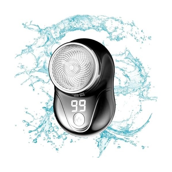 Rasoir électrique de voyage rechargeable | Mini rasoir pour hommes - Rasoir électrique portatif pour hommes, Mini rasoir élec