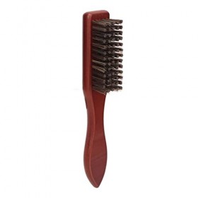Barber Fade Brush, Fourniture de Barbe en Bois pour Hommes, Brosse à Barbe pour Hommes