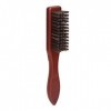 Barber Fade Brush, Fourniture de Barbe en Bois pour Hommes, Brosse à Barbe pour Hommes