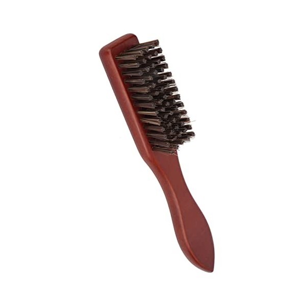 Barber Fade Brush, Fourniture de Barbe en Bois pour Hommes, Brosse à Barbe pour Hommes